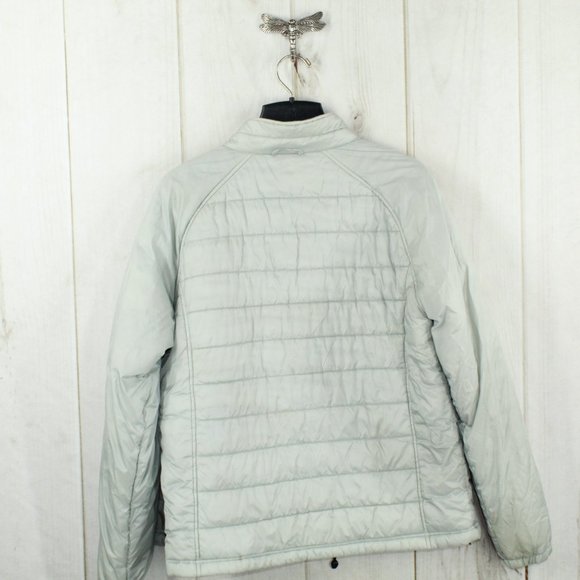 LL Bean Gray Weather Challenge Full-Zip Primaloft Insulated Jacket Size M R - Picture 9 of 12